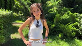 Gangbang - Sexy Cosplay Girl Sucks and Rides Two Friends&#039; Cocks at the Same Time