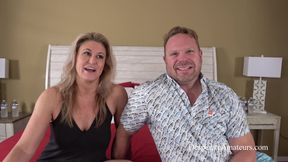 Desperate Amateurs hot moms getting their big tits and tight pussies banged hard in hot spitroast BBC action