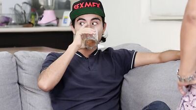 MILF Gali Diva is shared between stepson and his horny friend