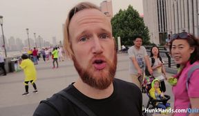 her chinese husband waited in the lobby while we filmed.. squirt massage kl malaysia singapore  hunkhands.comquiz