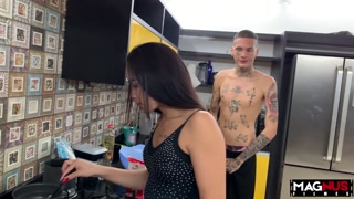 Extreme squirting orgasm with two dicks - Free