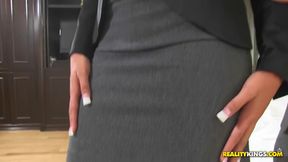 She was looking too sexy... so