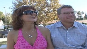 Desi's husband enjoys her getting pounded and swallowing plenty of cum