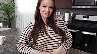 Caught Jerking off With My Stepmoms Pantyhose