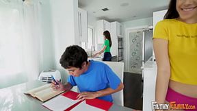 FILTHY FAMILY - Brooklyn Chase &mdash;  Ariella Ferrera &mdash;  Lilly Ford &mdash;  Riley Star & More!