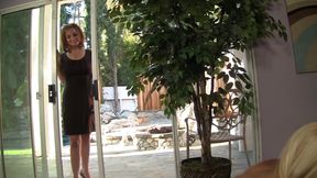 Hot mom and stepdaughter shares one huge cock and fucks