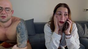 Naughty wife fucks her neighbor while her husband is at work and will be late