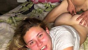 NO LOVE IT HURTS ME I wanted to do anal&#x1F44C; but he cries and it hurts him