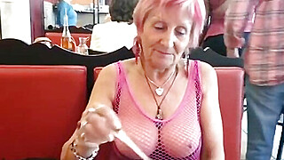 Granny Mary half bra