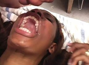 Black Babe Had Her First Hardcore Fucking