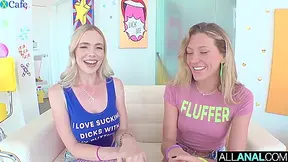 Addison Vodka And Rebel Rhyder - Ass To Mouth, Rose Butt And Sharing Anal Creampie In Ffm