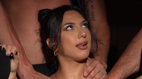 A Double Penetration for Lena