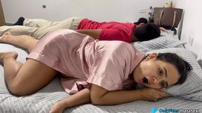 He ravishes his stepmom in a hotel suite