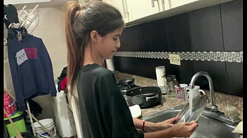 Hot stepsister always turns me on when we're home alone FULL STORY