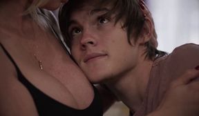 relaxing with my stepmother