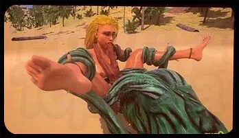 Dominant Brute Takes Blonde Pin_Queen to New Heights