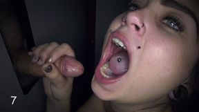 gives one of the sloppiest blowjobs with saliva and cum everywhere 1st visit