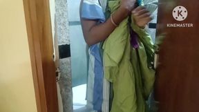 Indian Telugu hot wife bathing